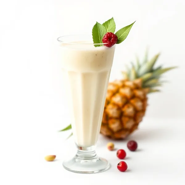 Smoothie au Lait de Pistache et Ananas Bio