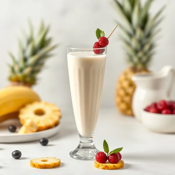 Smoothie di Latte di Farro e Ananas Biologica