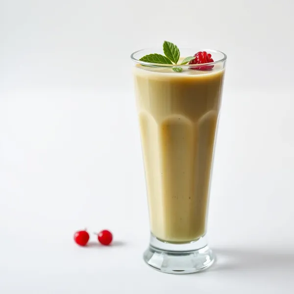 Smoothie de Thé Matcha avec Protéine Bio