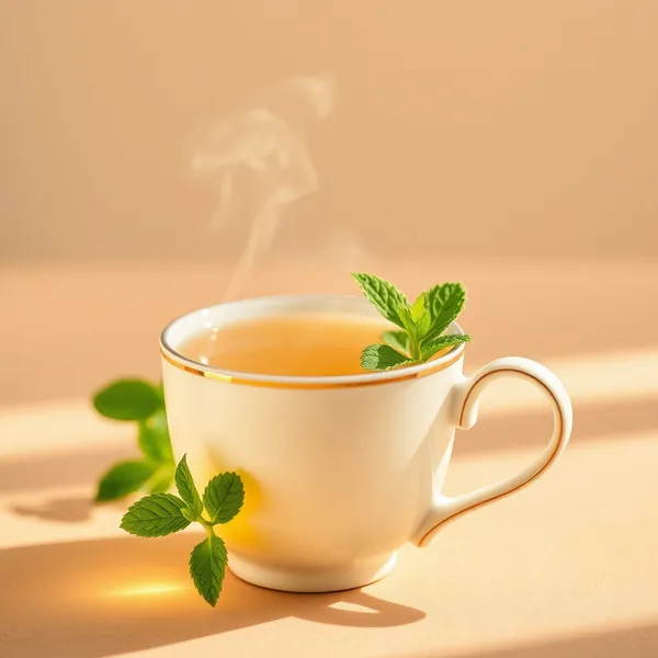 Organic Raw Peppermint Tea
