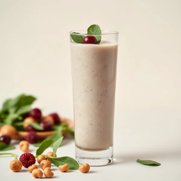 Smoothie Épinards et Lait de Noisette Bio