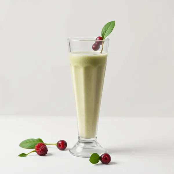 Smoothie de Espinafre e Leite de Arroz Orgânico
