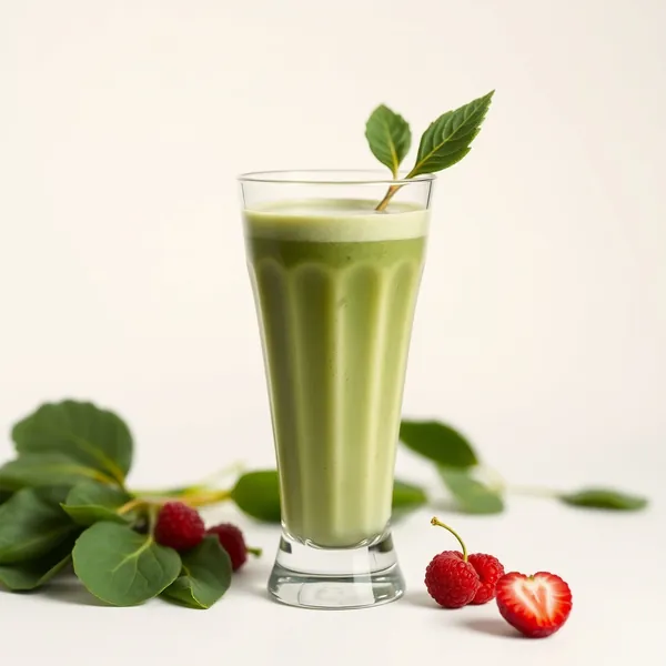 Smoothie mit Spinat und Dinkelmilch Bio