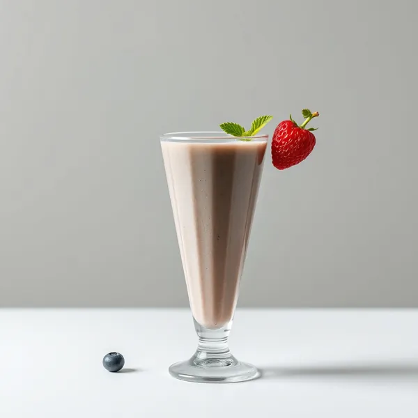 Smoothie de Kefir de Leche y Spirulina Orgánica