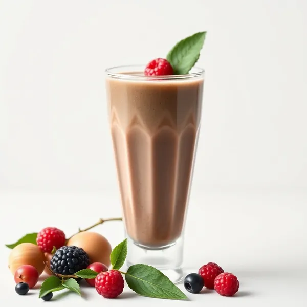 Smoothie au Lait de Macadamia et Spiruline Biologique