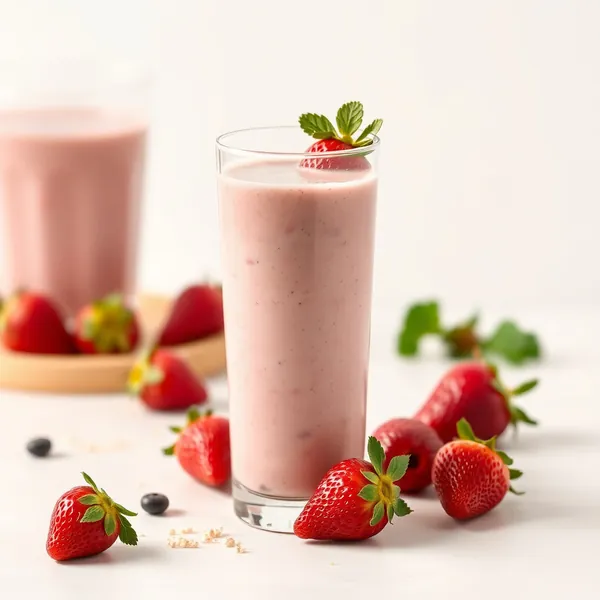 Smoothie al Latte di Farina e Morango Biologico