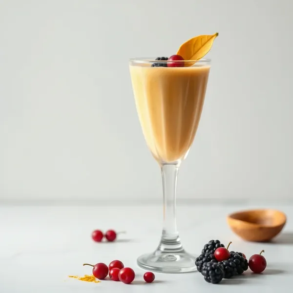 Smoothie Bio de Curcuma et Lait de Chanvre
