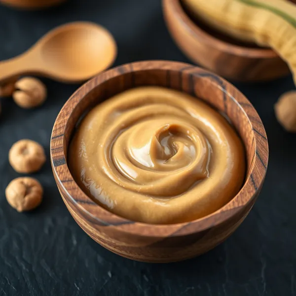 Cremige Bio-Erdnussbutter