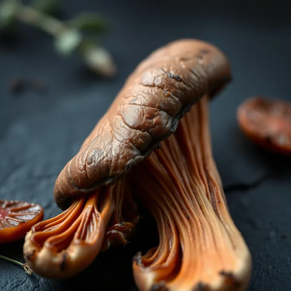 Setas Reishi en Escabeche