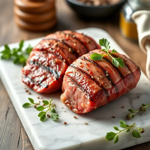 Corazón de Cerdo a la Parrilla
