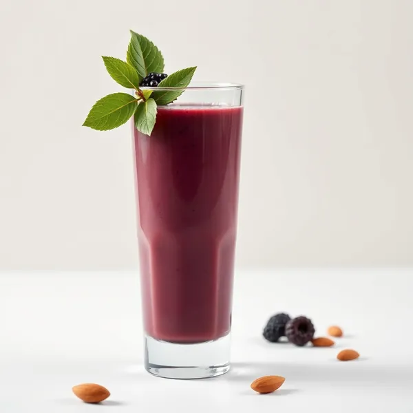 Post-Workout Açaí Mandelmilch Smoothie