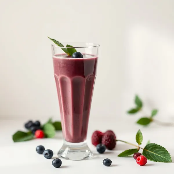 Post-Workout Acai Hemp Milk Smoothie