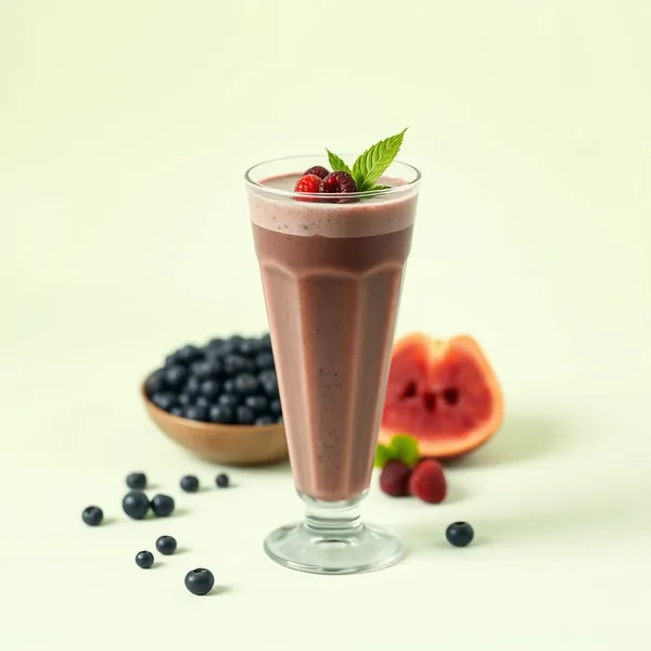 Post-Workout Acai Matcha Tee Smoothie