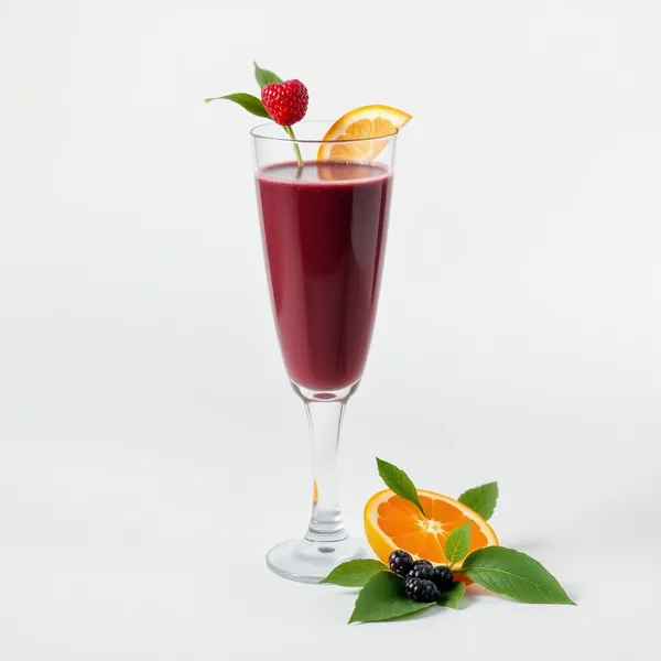 Post-Workout Acai Orange Juice Smoothie