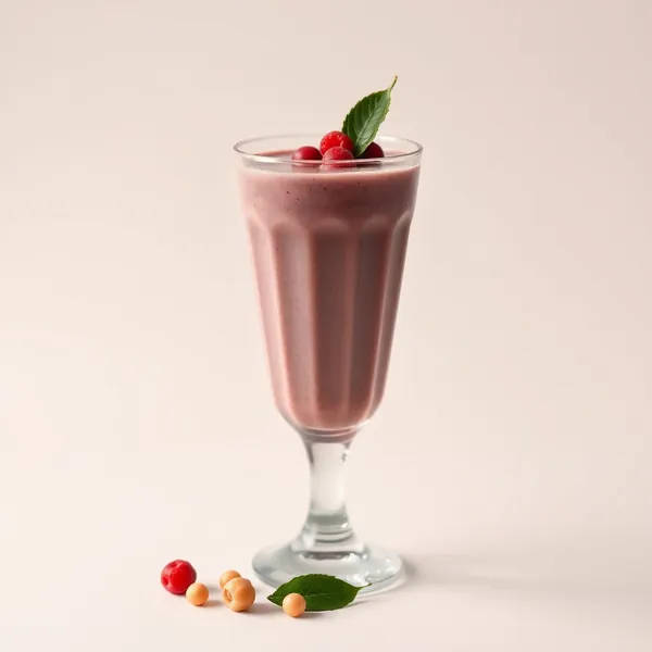 Batido Post Entrenamiento de Acai y Leche de Guisante
