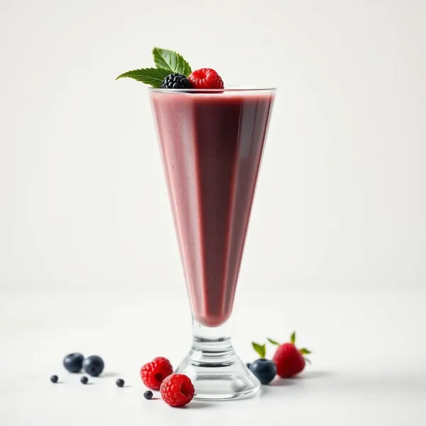 Post-Workout Acai Soy Milk Smoothie