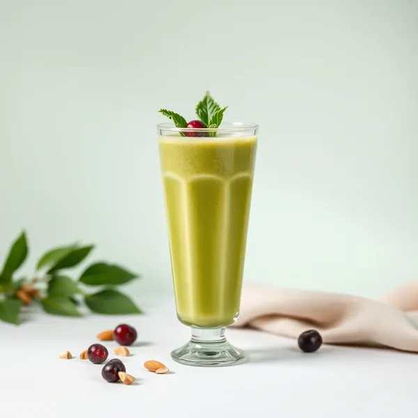 Batido de Almendra y Matcha Post Entrenamiento