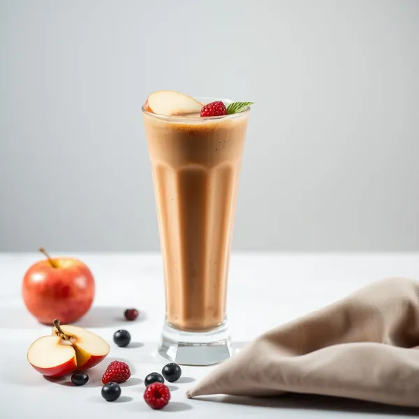Post-Workout Apple Cold Brew Coffee Smoothie