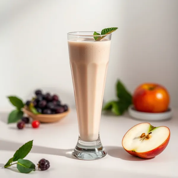 Post-Workout Apple Kefir Milk Smoothie