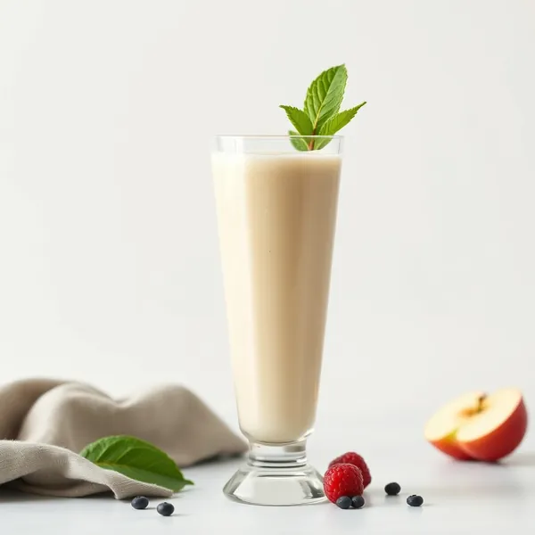 Smoothie di Mela e Latte di Macadamia Post Allenamento