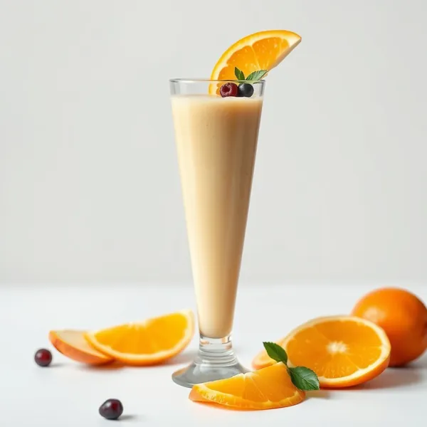 Post-Workout Apple Orange Juice Smoothie