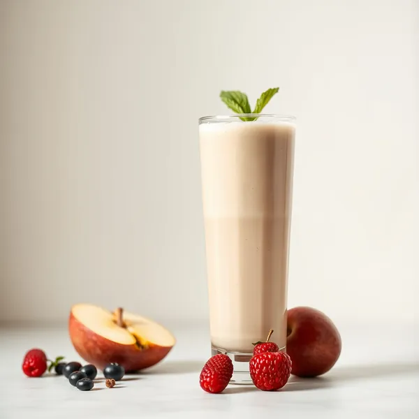 Post-Workout Apple Spelt Milk Smoothie