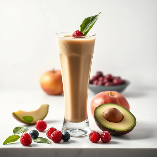 Batido de Abacate e Maçã Pós-Treino