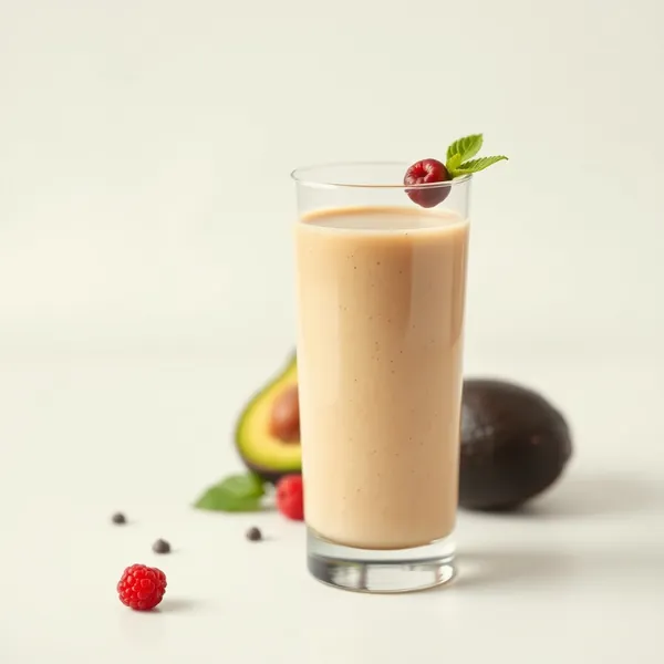 Post-Workout Avocado Hemp Milk Smoothie
