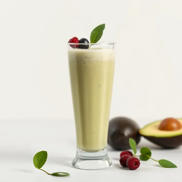 Batido de Abacate e Leite de Espelta Pós-Treino