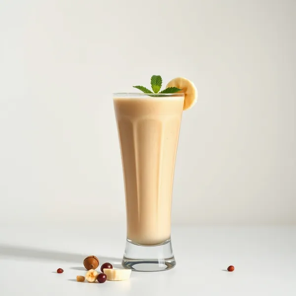 Post-Workout Banana Hazelnut Milk Smoothie