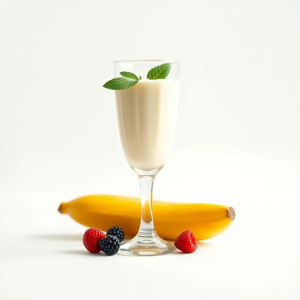 Batido de Kefir de Banana Pós-Treino