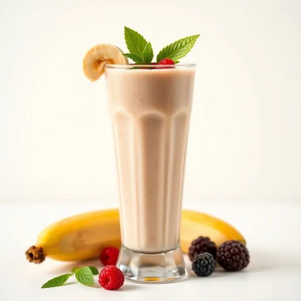 Smoothie Banana e Latte di Macadamia Post Allenamento