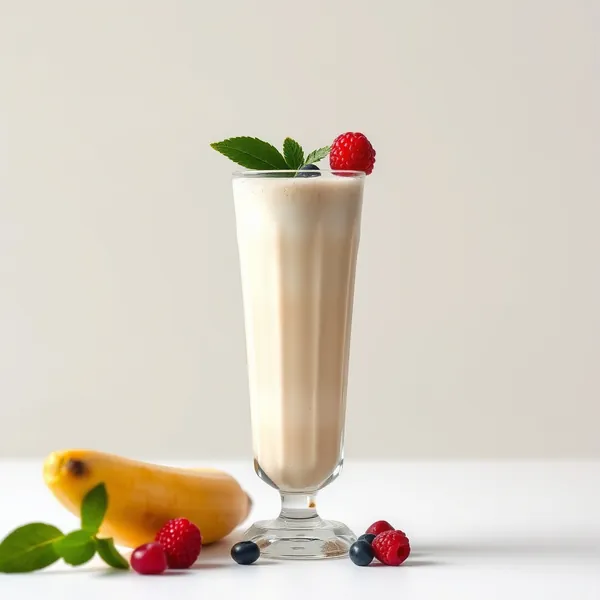 Post-Workout Banana Soy Milk Smoothie