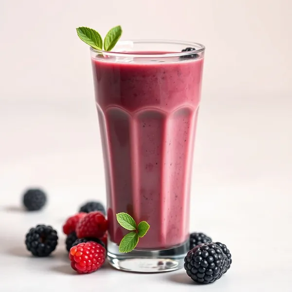 Post-Workout Blackberry Hemp Milk Smoothie
