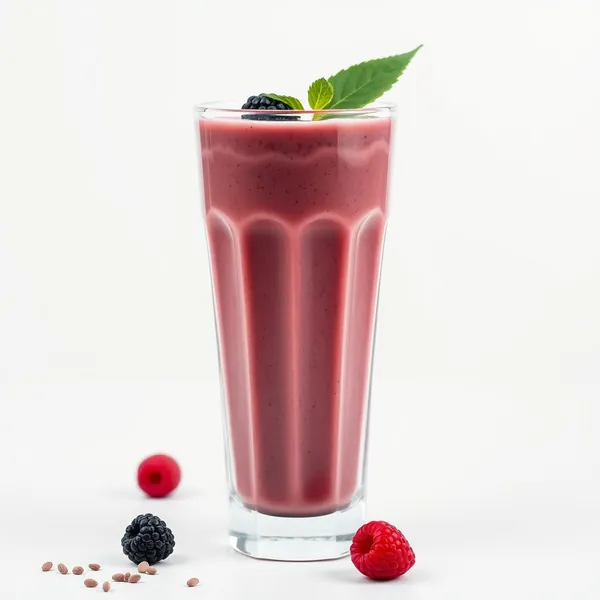 Smoothie de Chia e Leite de Caju Pós-Treino