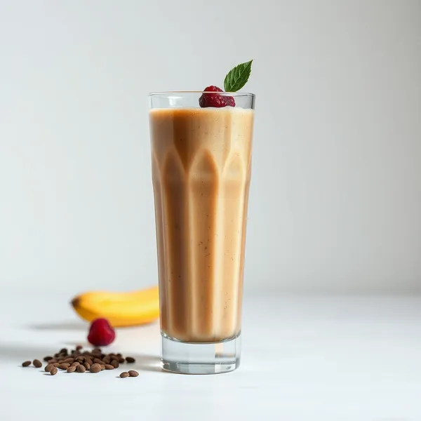 Smoothie de Café Frio com Chia Pós-Treino