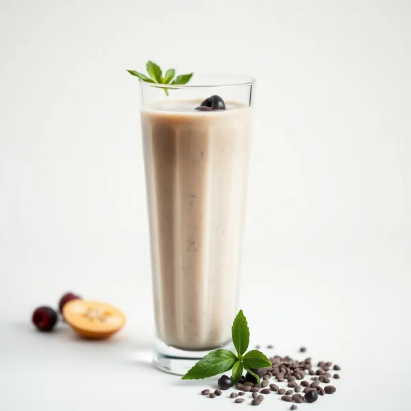 Smoothie de Chia e Leite de Espelta Pós-Treino