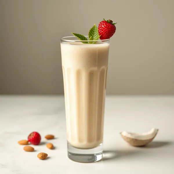 Post-Workout Kokos-Mandel-Smoothie