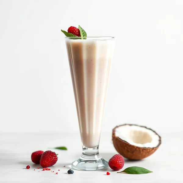 Post-Workout Coconut Protein Shake Smoothie