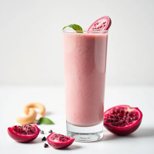 Post-Workout Dragonfruit Cashew Milk Smoothie