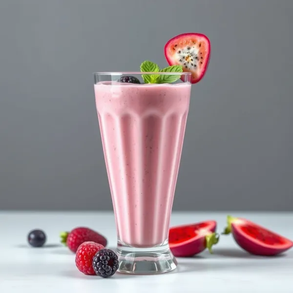 Post-Workout Dragonfruit Greek Yogurt Smoothie