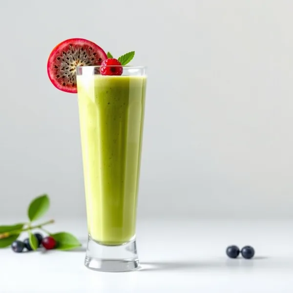 Post-Workout Dragonfruit Matcha Tee Smoothie