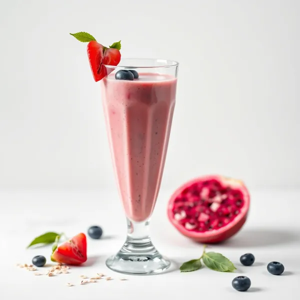 Post-Workout Dragonfruit Oat Milk Smoothie
