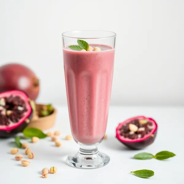 Post-Workout Dragonfruit Pistachio Milk Smoothie