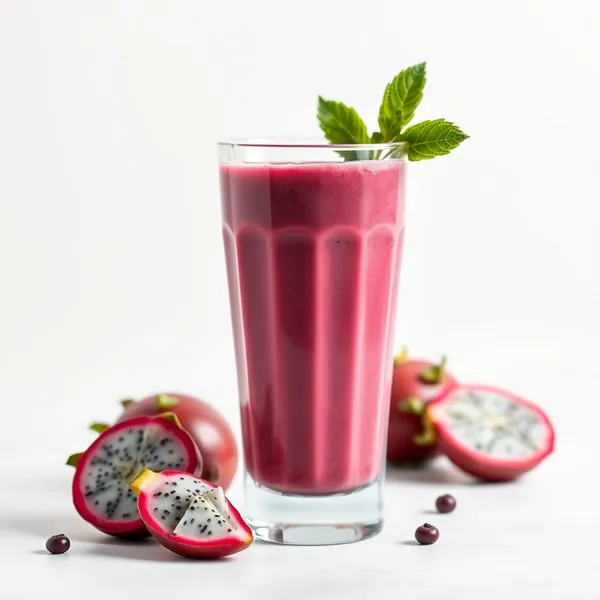 Post-Workout Dragonfruit Protein Shake Smoothie