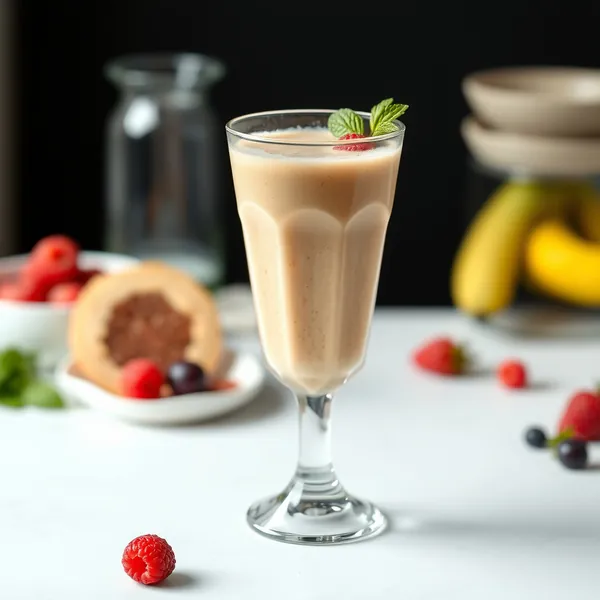 Post-Workout Ginger Hemp Milk Smoothie