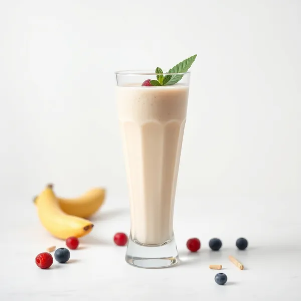 Batido de Kefir de Gengibre Pós-Treino