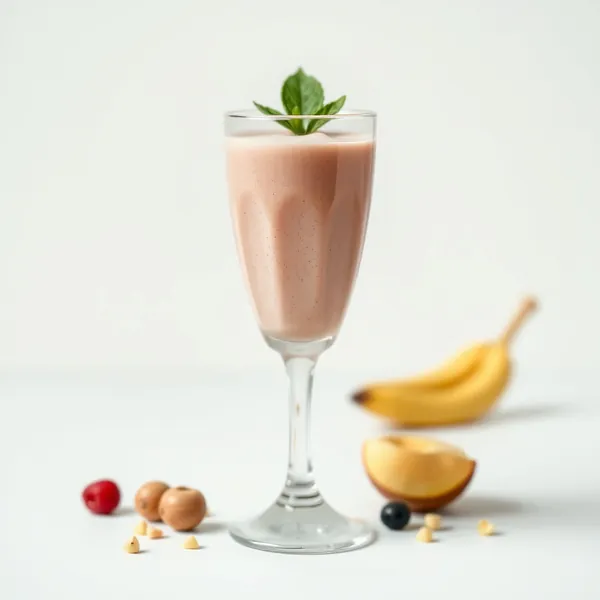 Smoothie de Jengibre e Leite de Macadamia Pós-Treino