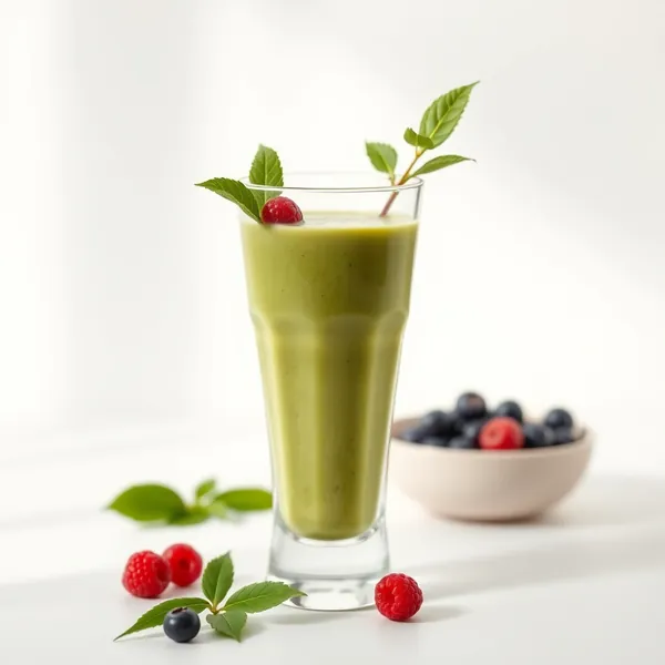 Post-Workout Ginger Matcha Tea Smoothie