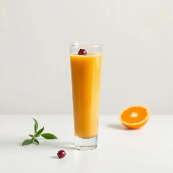 Post-Workout Ginger Orange Juice Smoothie